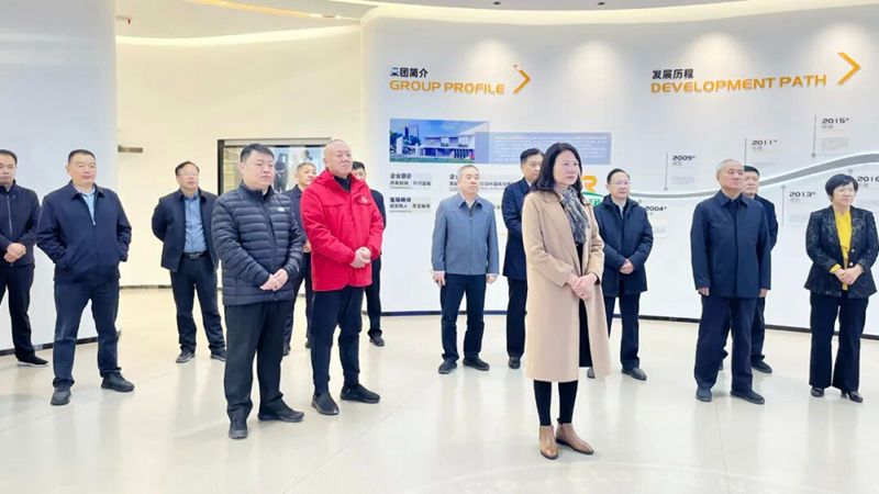 河南省政協(xié)副主席霍金花一行蒞臨旭瑞集團參觀調(diào)研！